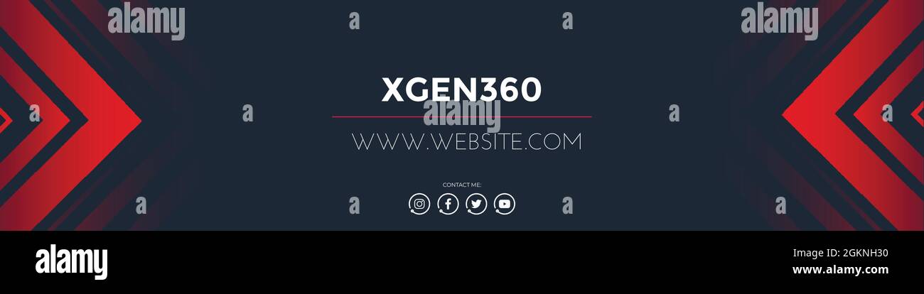 LinkedIn copertina social media tempalte Illustrazione Vettoriale