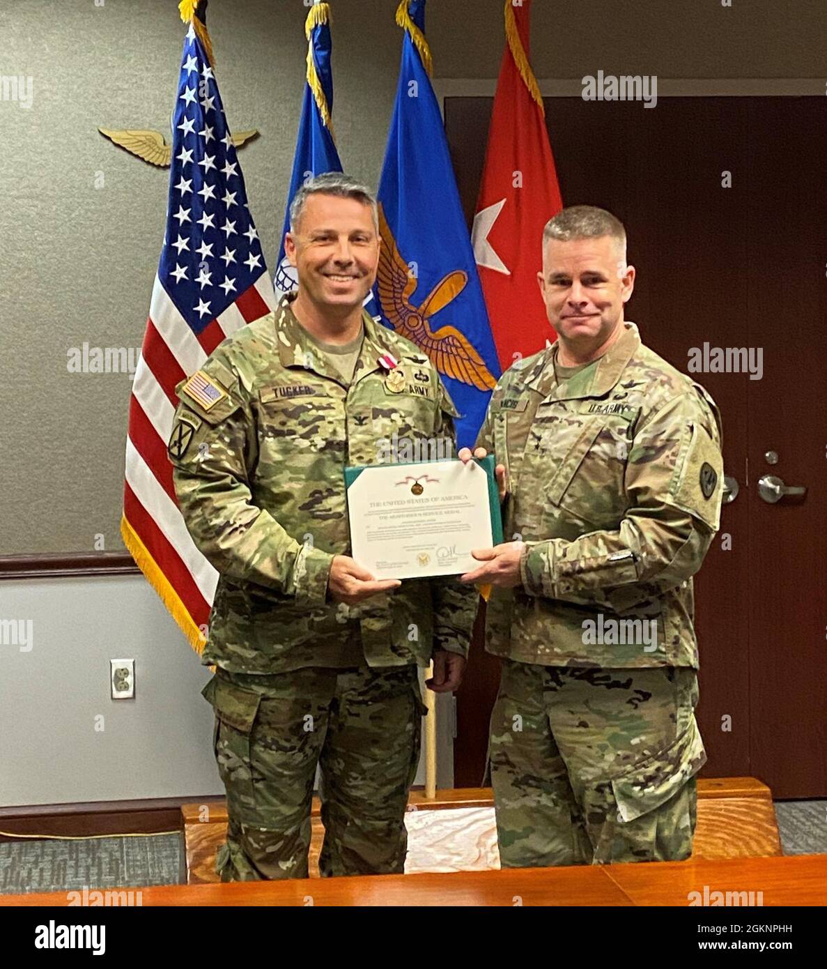 Richard Tucker, G-5, U.S. Army Aviation Center of Excellence Foto Stock