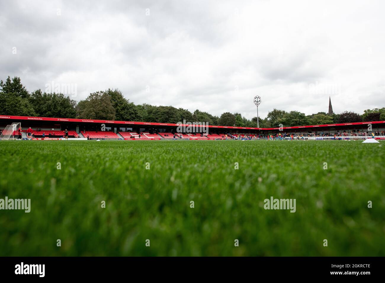 Lo Stadio Peninsula. Salford City FC. Foto Stock