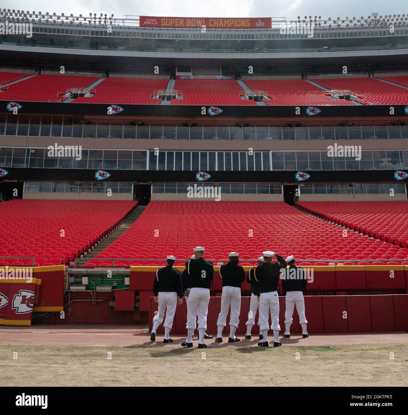 Arrowhead Stadium casa dei Kansas City Chiefs Kansas City MO Foto stock -  Alamy