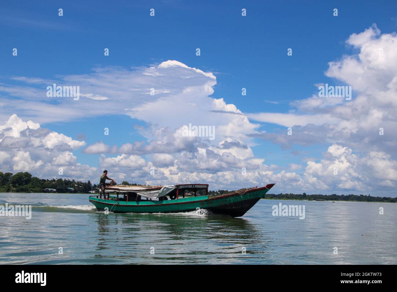 Bellezza della vita fluviale Foto Stock