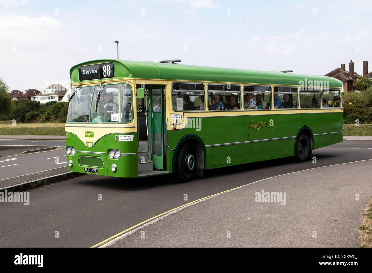 Provincial Bus Rally Stokes Bay Gosport 2019 Foto Stock