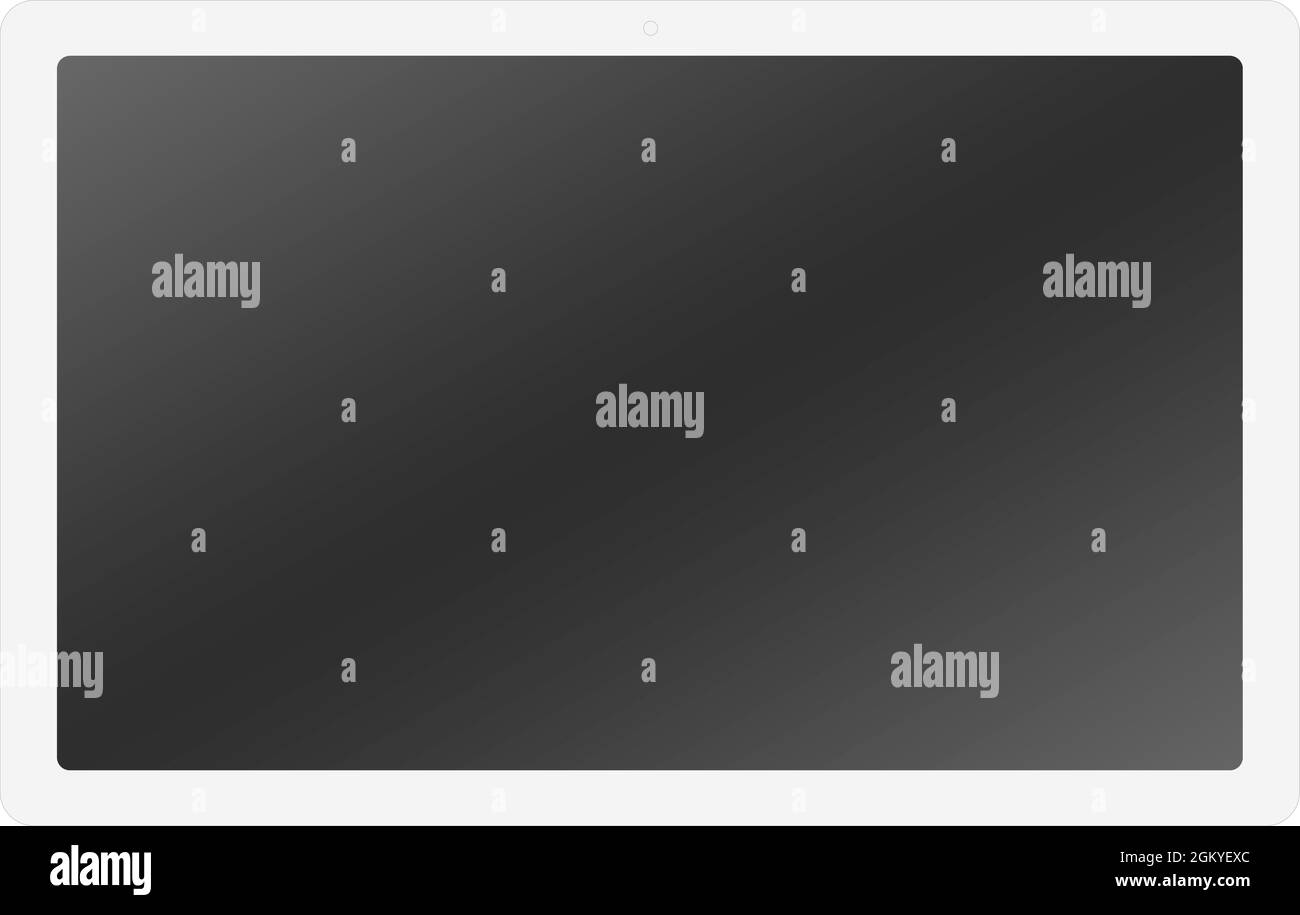 Tablet, smartphone, elettronica, computer, schermo del dispositivo, scorta vettoriale senza fili e trasportabile. Illustrazione Vettoriale