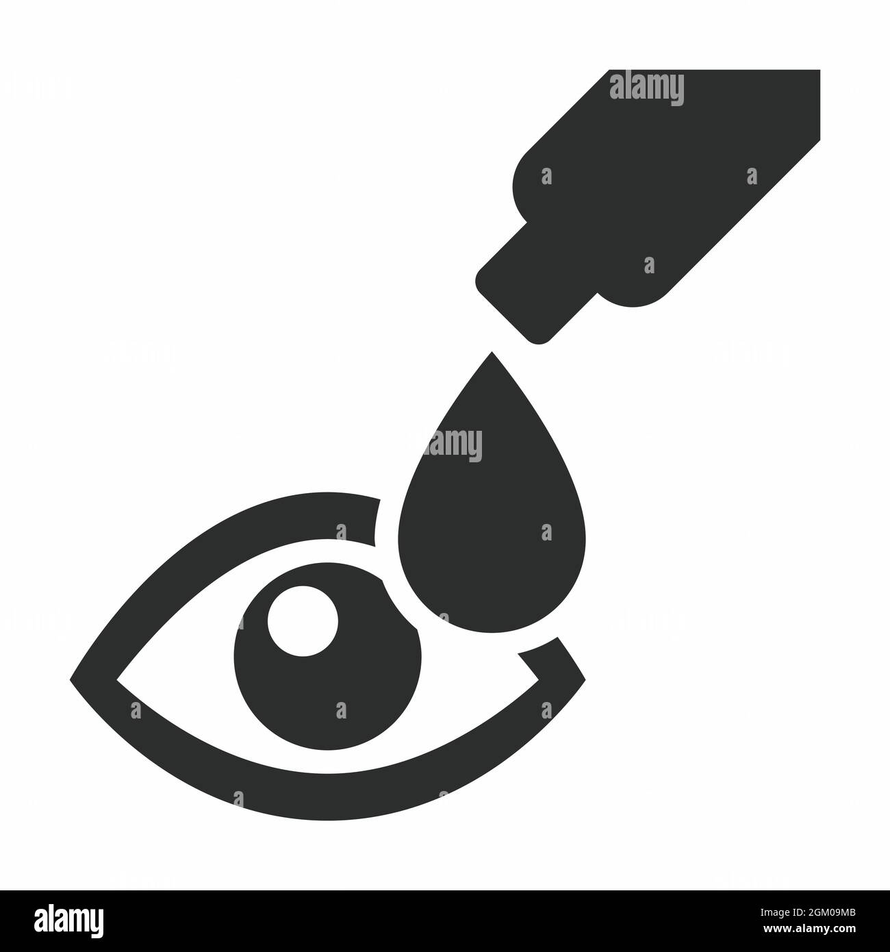 Icona vettore di goccia - stile glyph - illustrazione semplice, tratto modificabile, modello di disegno vettore, buono per stampe, poster, pubblicità, annuncio Illustrazione Vettoriale
