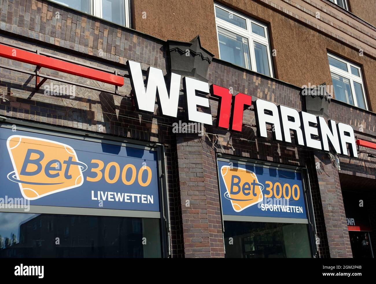 Wettarena, Bet 3000 a Berlino Foto Stock