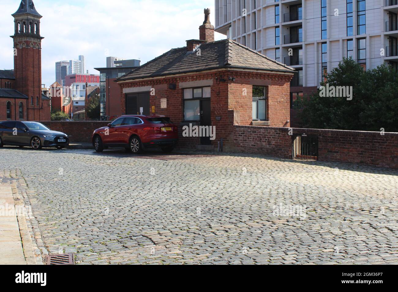 Castlefield, Manchester, Inghilterra Foto Stock