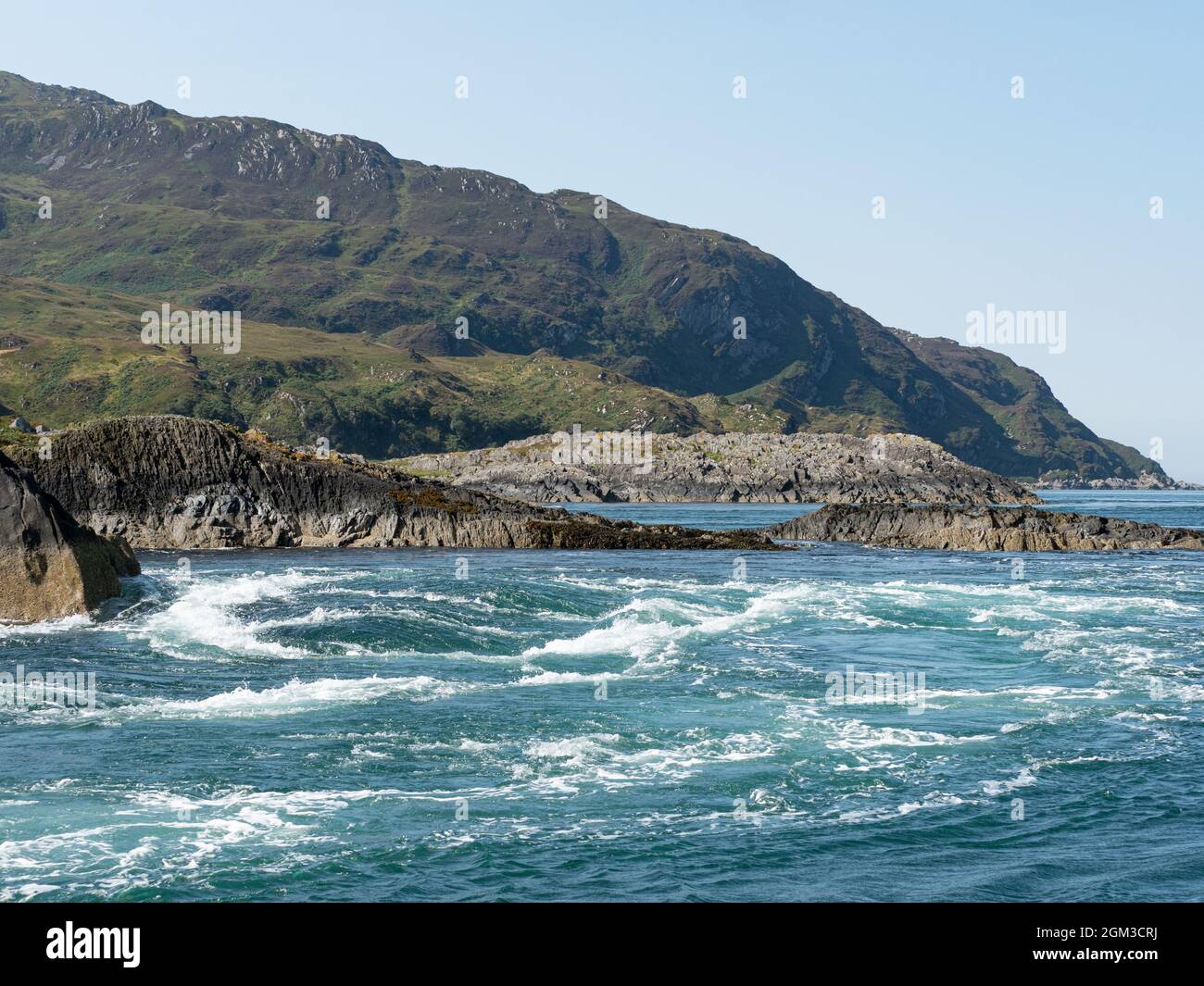 corryvreckan suono idromassaggio del giura Foto Stock