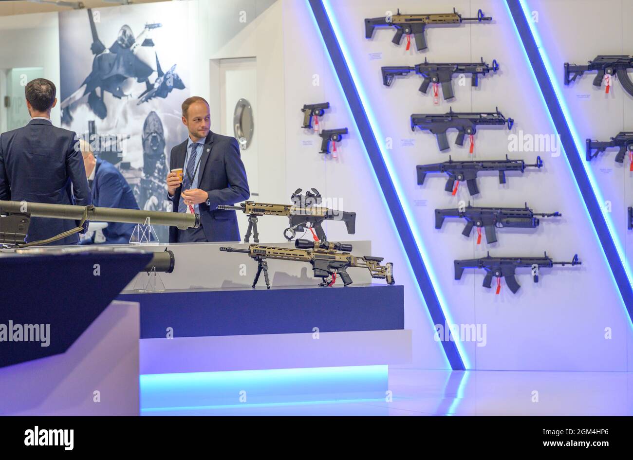 16 settembre 2021. Il giorno 3 a DSEI AS London ospita il più grande raduno mondiale della comunità della difesa e della sicurezza Foto Stock 16 settembre 2021. Il giorno 3 a DSEI AS London ospita il più grande raduno mondiale della comunità della difesa e della sicurezza Foto Stock