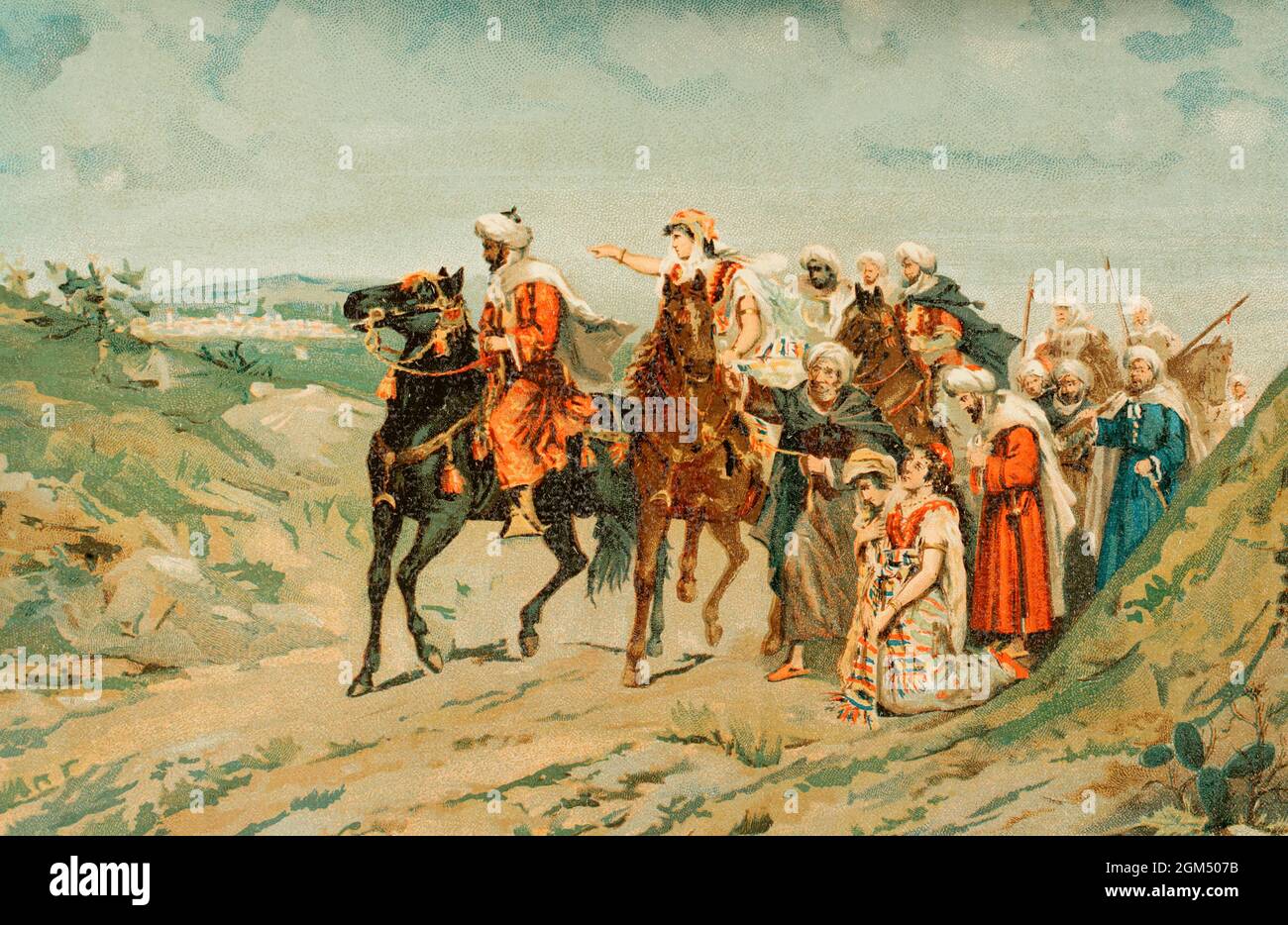 Leggenda dell'ultima Sigh del Moro. Dopo