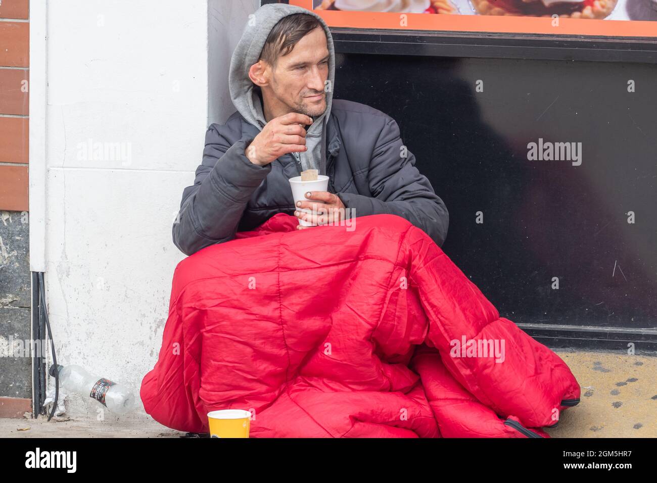 11.09.2021 Wigan, Greater Manchester, Regno Unito. Wigan Diggers' Festival, Wigan, gente del Regno Unito vestita per celebrare la vita e le idee di Wigan nato e allevato GE Foto Stock