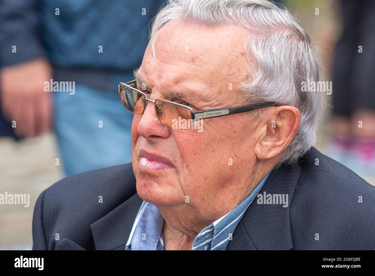 11.09.2021 Wigan, Greater Manchester, Regno Unito. Wigan Diggers' Festival, Wigan, gente del Regno Unito vestita per celebrare la vita e le idee di Wigan nato e allevato GE Foto Stock