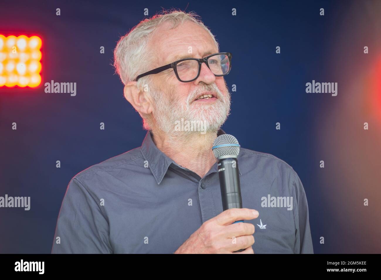 11.09.2021 Wigan, Greater Manchester, Regno Unito. Wigan Diggers' Festival, Wigan, gente del Regno Unito vestita per celebrare la vita e le idee di Wigan nato e allevato GE Foto Stock