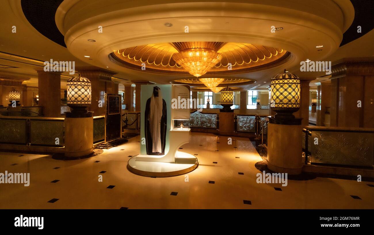 Abu Dhabi Emirates Palace Hotel Foto Stock