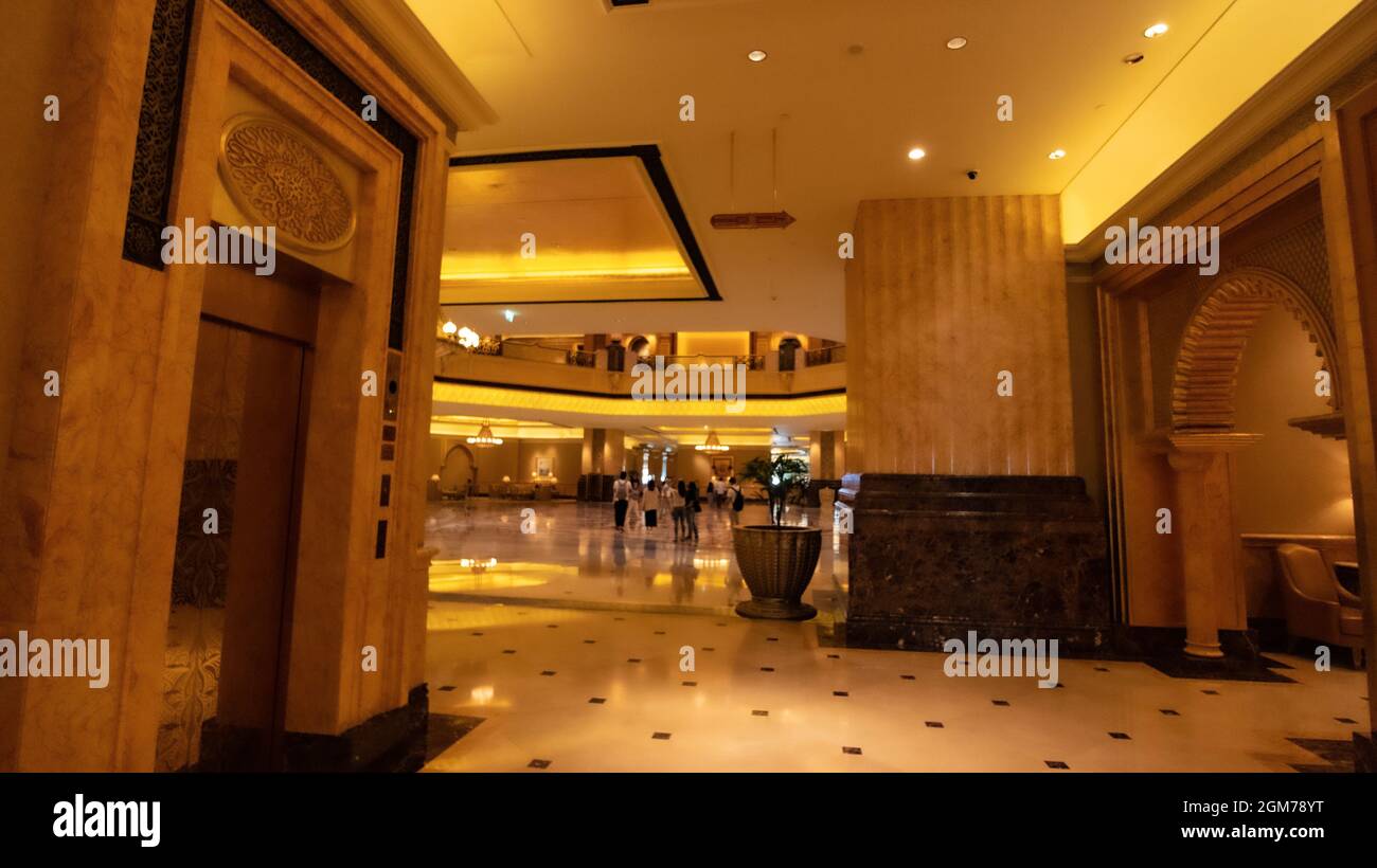 Abu Dhabi Emirates Palace Hotel Foto Stock