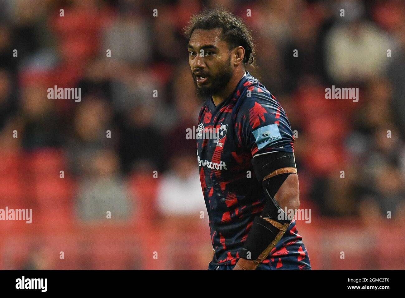 Bristol, Regno Unito. 17 settembre 2021. Chris VUI di Bristol Bears, durante il gioco a Bristol, Regno Unito il 9/17/2021. (Foto di Mike Jones/News Images/Sipa USA) Credit: Sipa USA/Alamy Live News Foto Stock