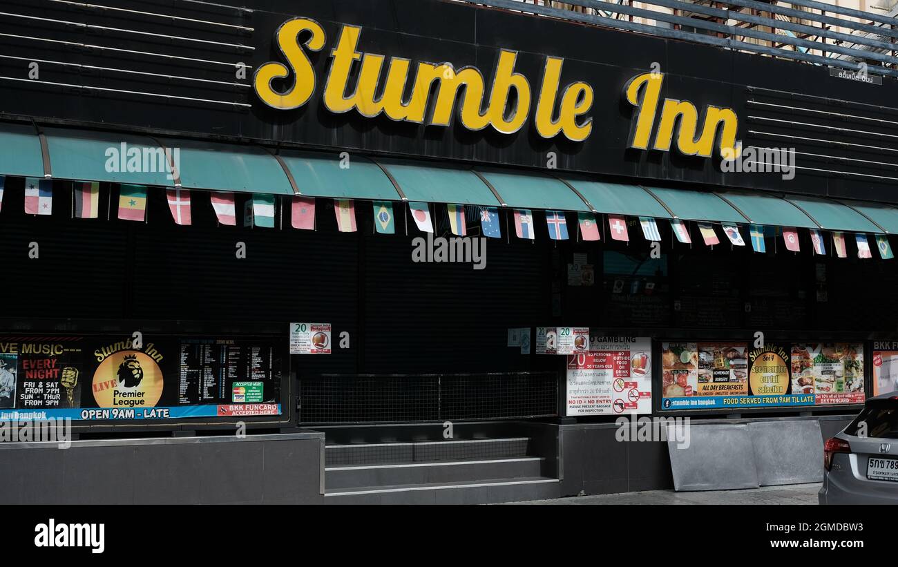 Stumble Inn Bar Soi Nana Khlong Toei Bangkok Thailandia Foto Stock