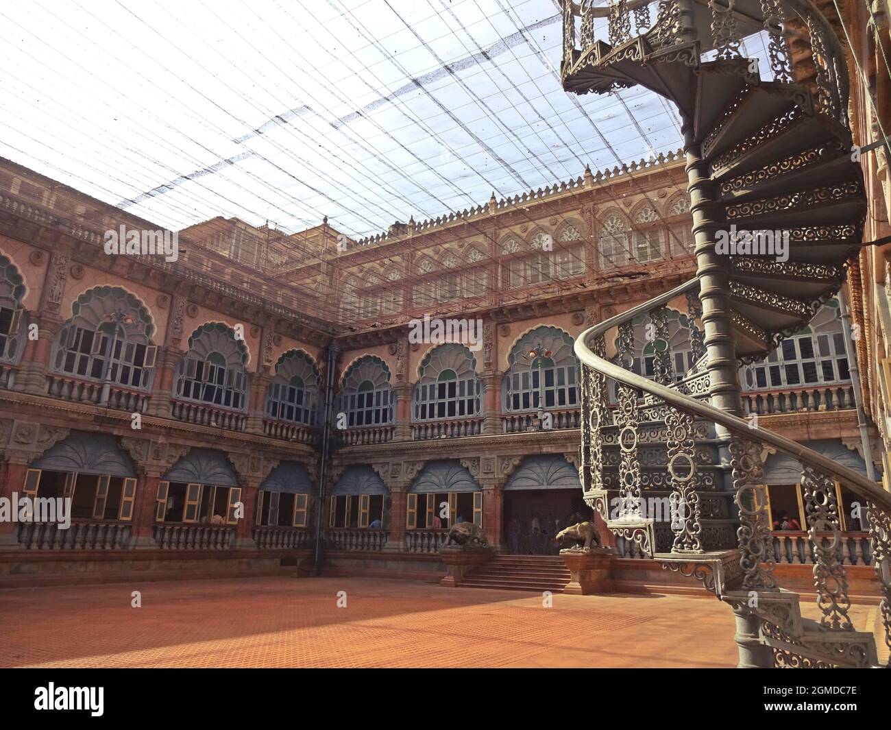 architettura di amba vilas palazzo karnataka Foto Stock