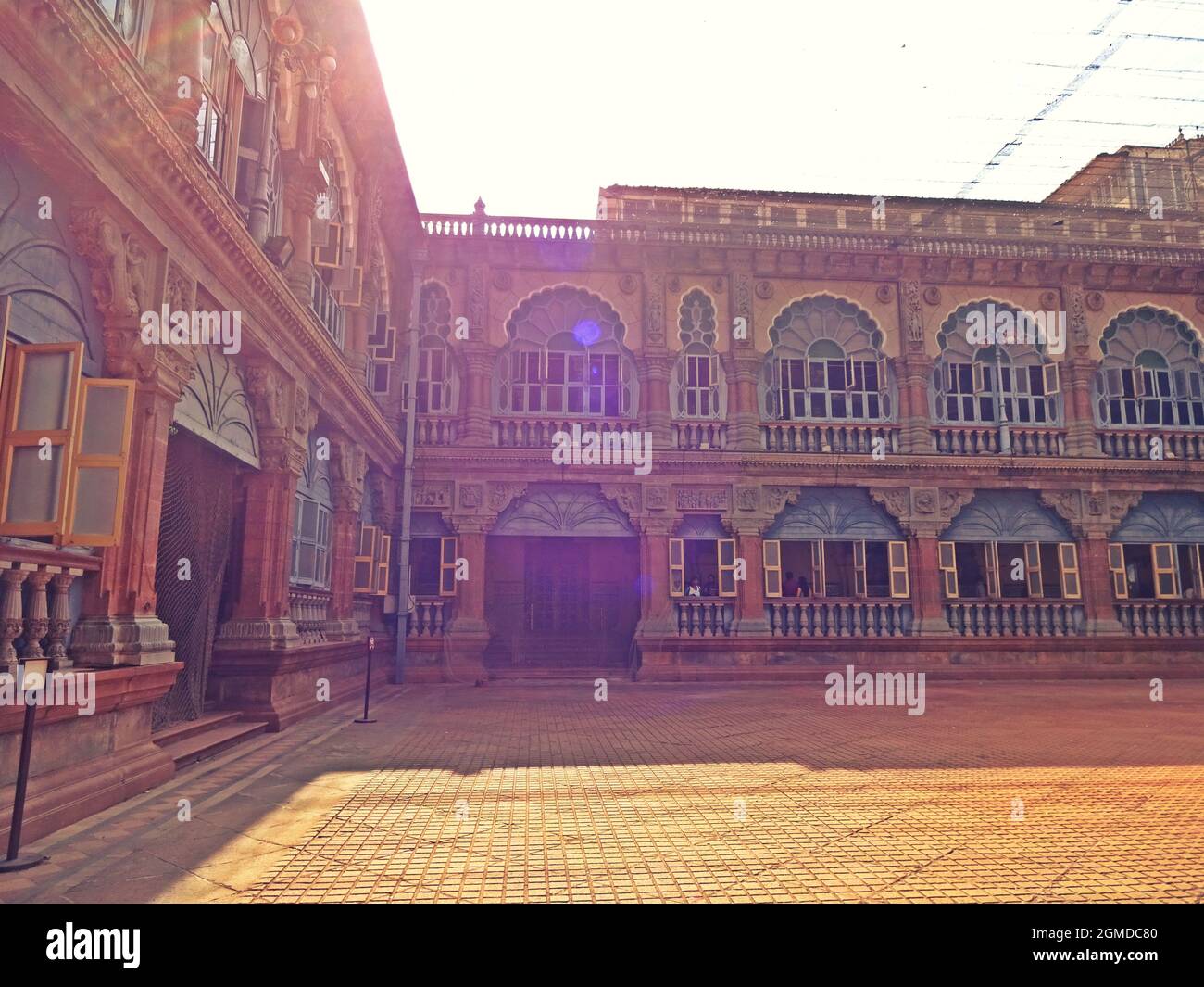 architettura di amba vilas palazzo karnataka Foto Stock