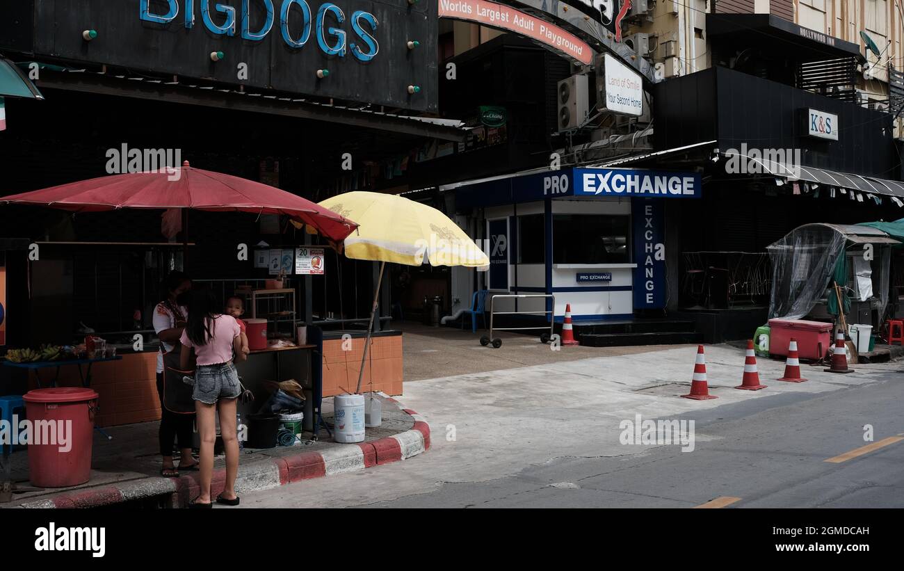 Soi Nana Khlong Toei Bangkok Thailandia Foto Stock