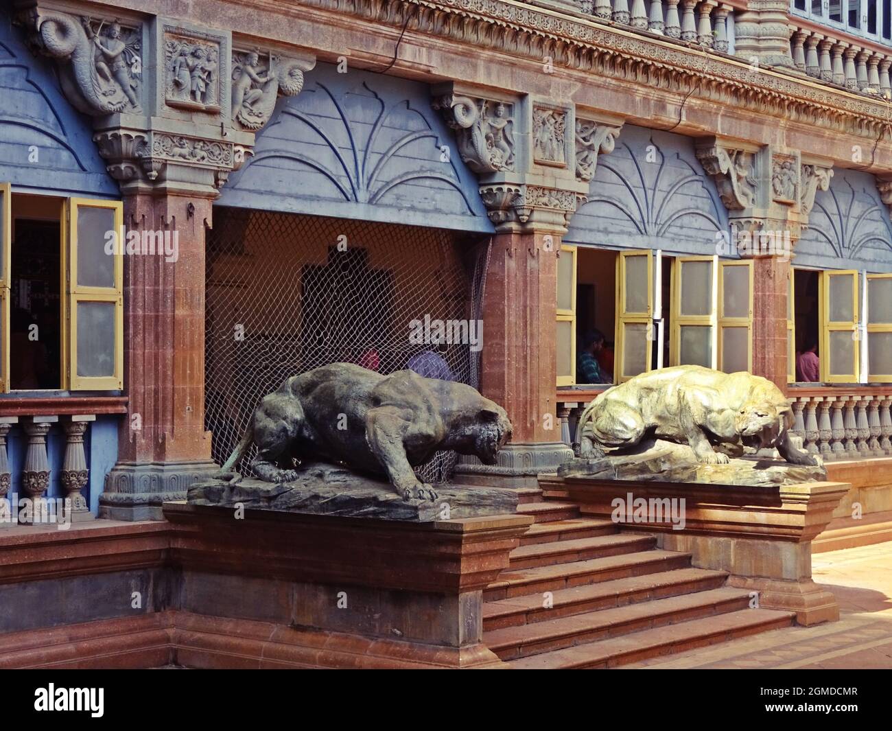 architettura di amba vilas palazzo karnataka Foto Stock