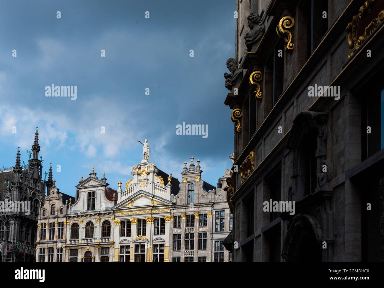 La Grand Place di Bruxelles, in Belgio Foto Stock