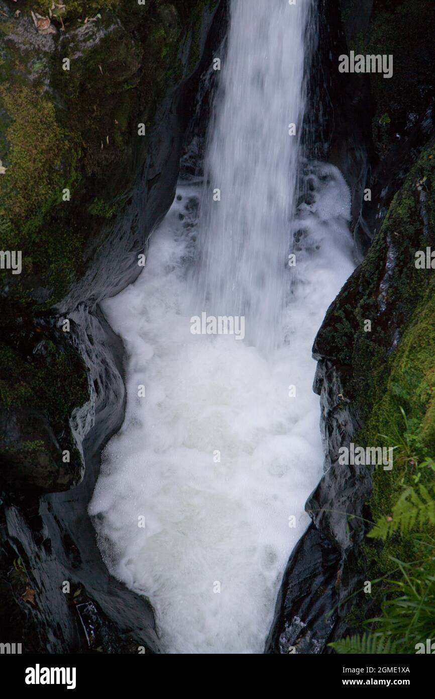 Dettagli cascata Foto Stock