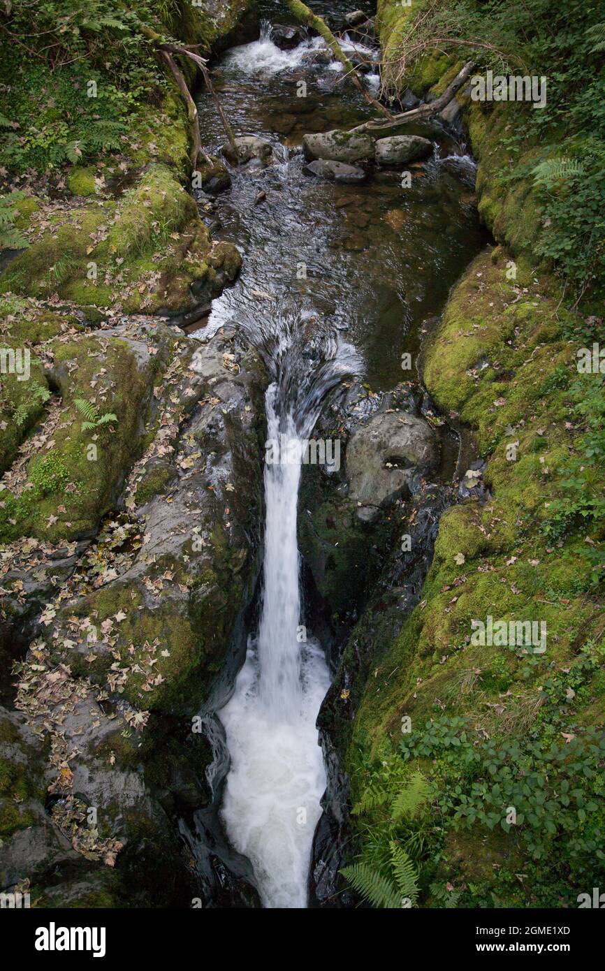 Dettagli cascata Foto Stock