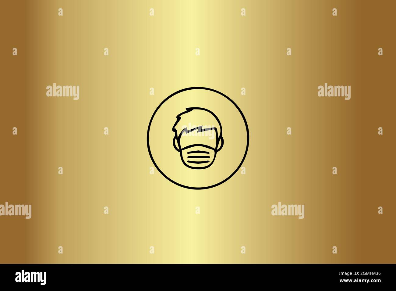 Business Initial logo design-Vector-elegante e semplice Illustrazione Vettoriale