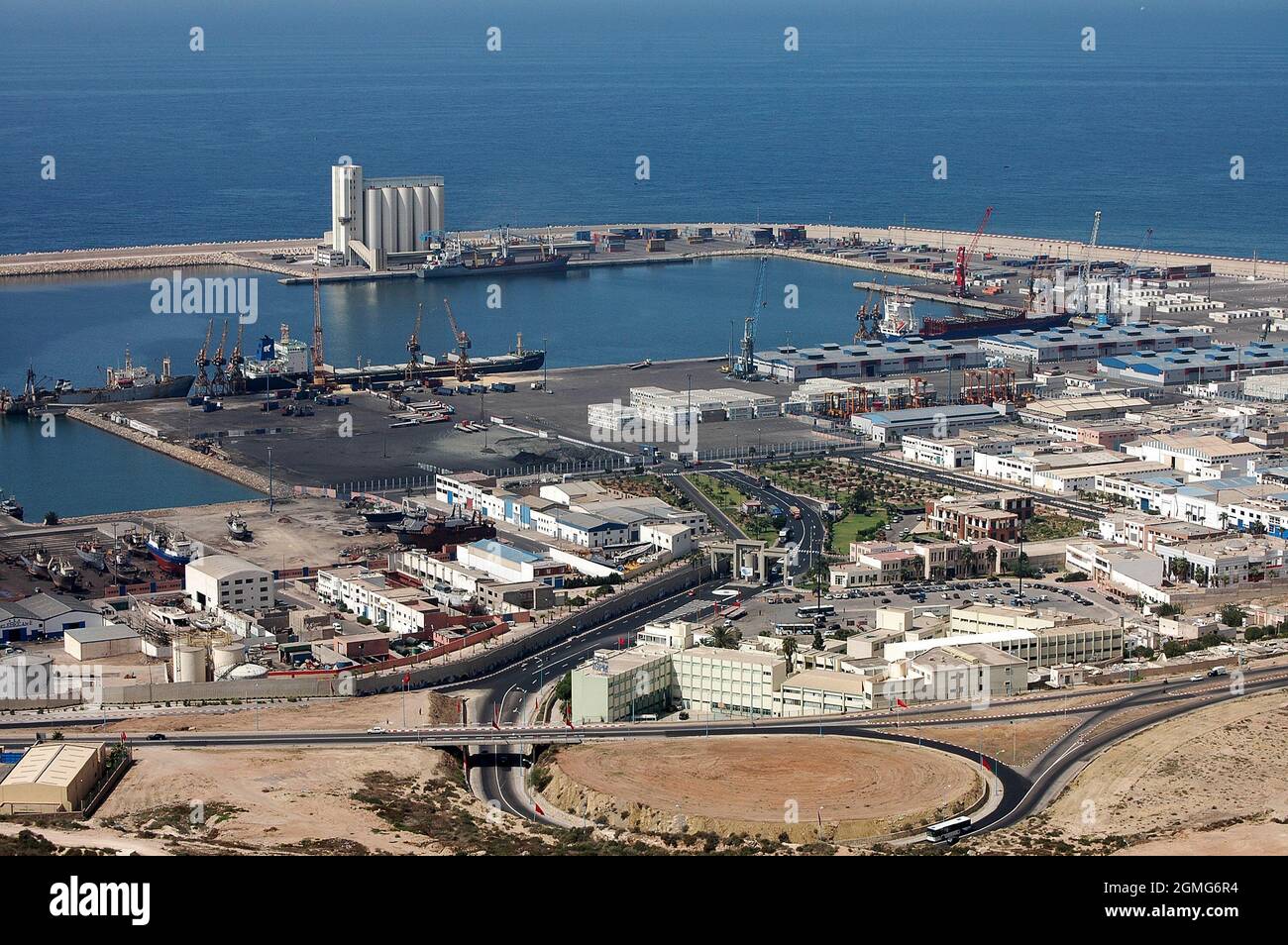 La città turistica di Agadir in Marocco Foto Stock