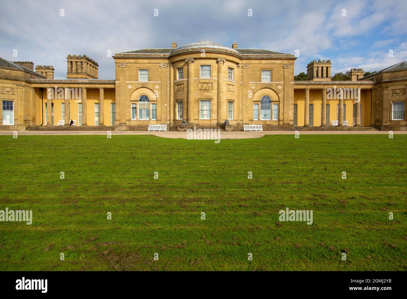 Heaton Hall, Heaton Park, Prestwich, Manchester, Regno Unito Foto Stock