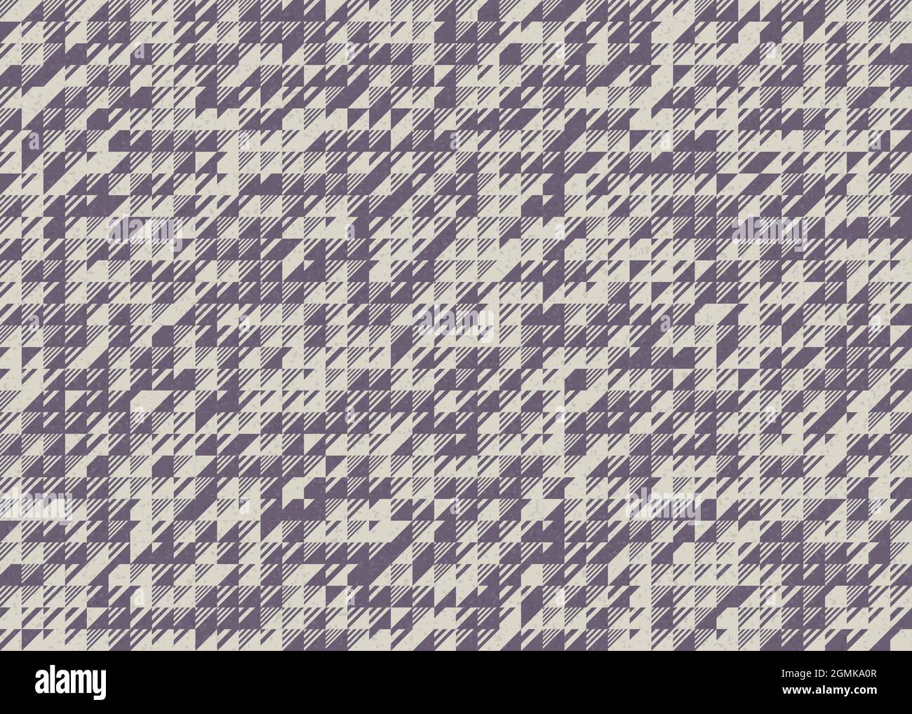 Illustrazione astratta dell'arte computazionale generativa geometrica Illustrazione Vettoriale