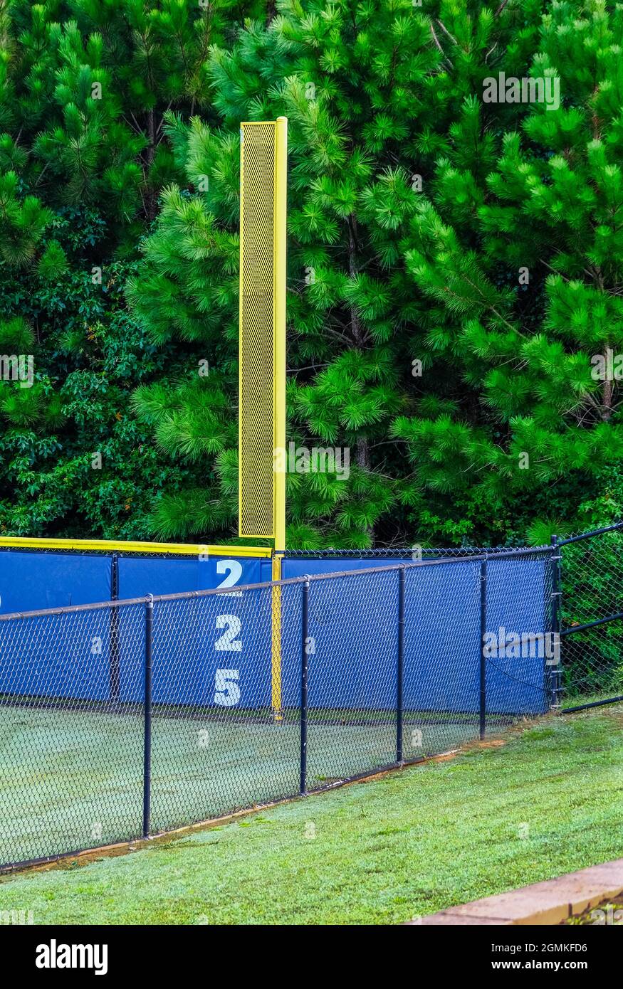Polo di contatto sul primo lato della base Foto Stock