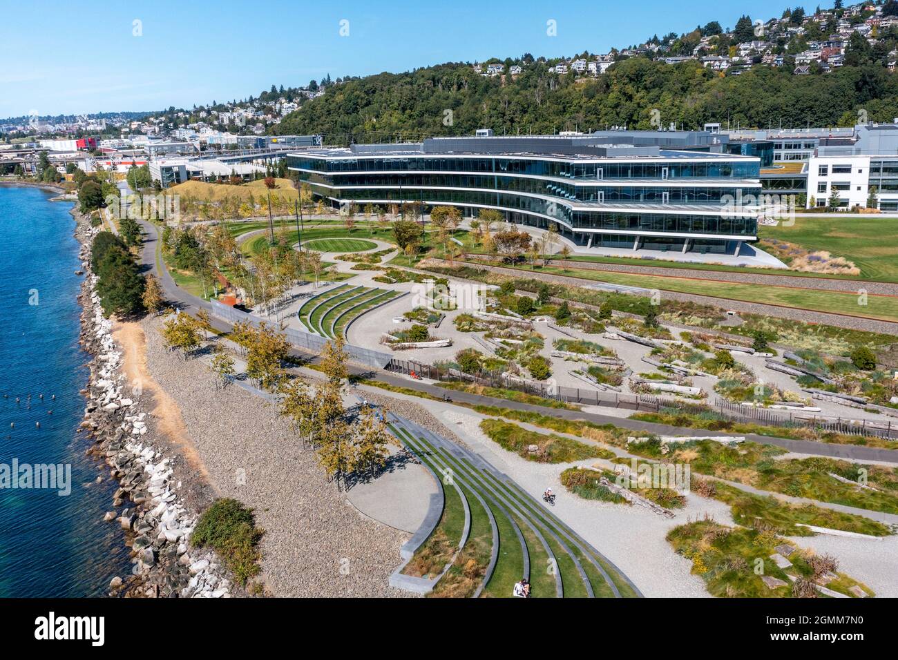 Expedia Group Corporate Office, Seattle, Washington, USA Foto Stock