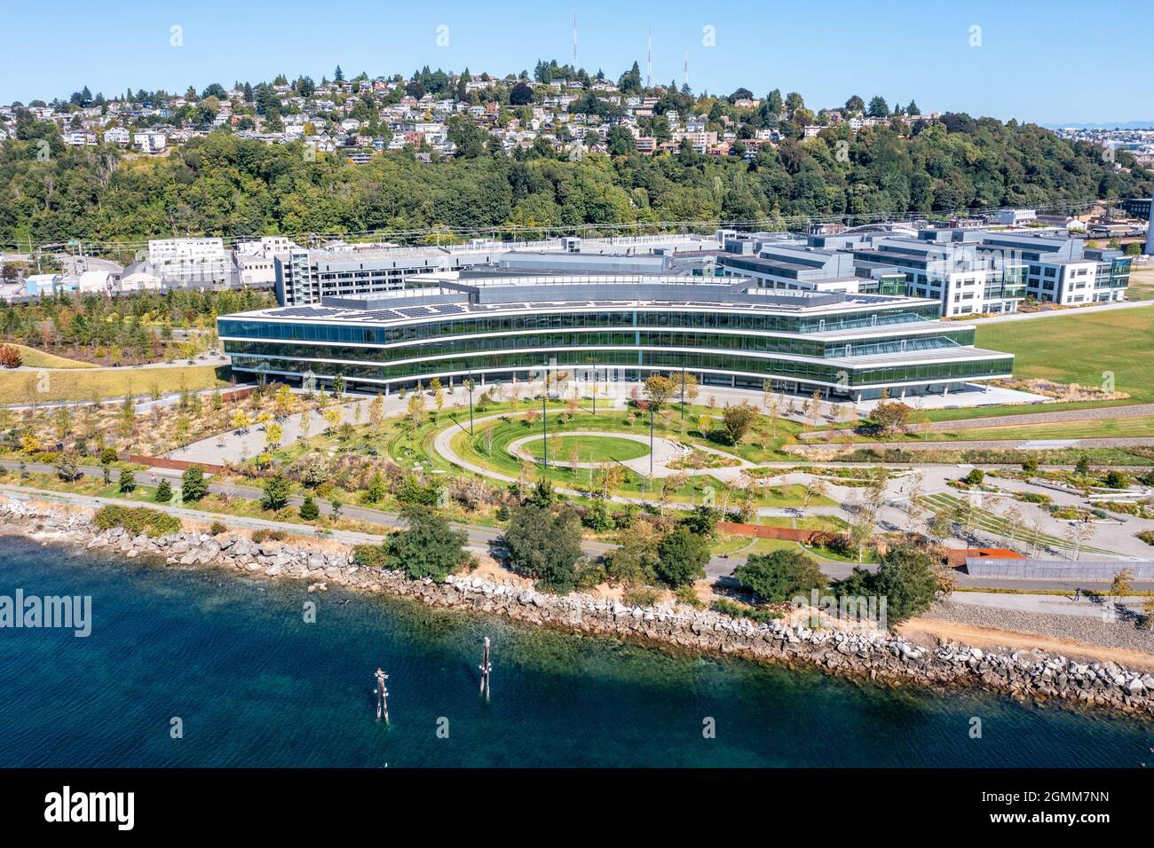 Expedia Group Corporate Office, Seattle, Washington, USA Foto Stock