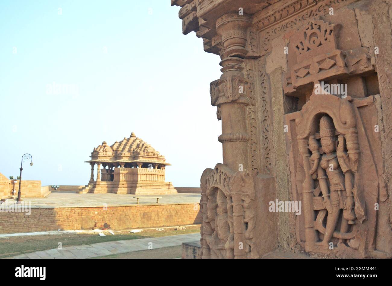 SAS Bahu Tempio, Gwalior madhya pradesh, india Foto Stock