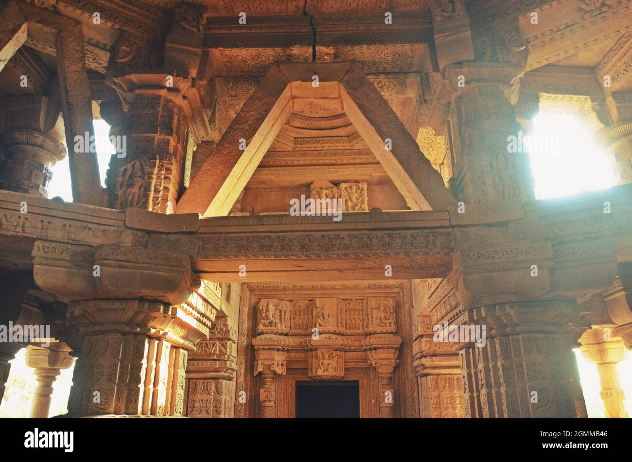 SAS Bahu Tempio, Gwalior madhya pradesh, india Foto Stock