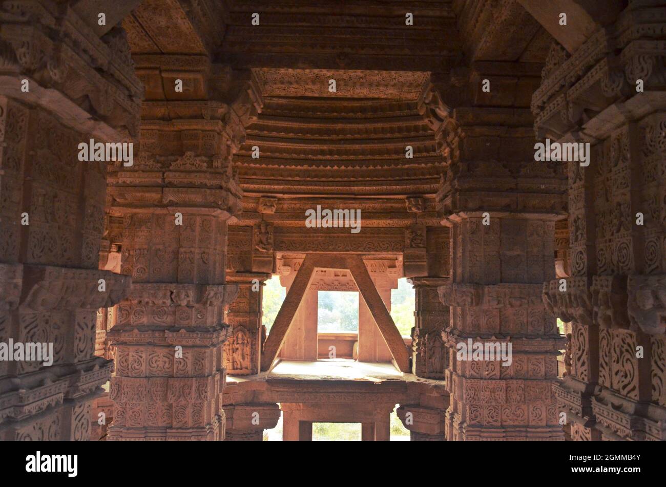 SAS Bahu Tempio, Gwalior madhya pradesh, india Foto Stock