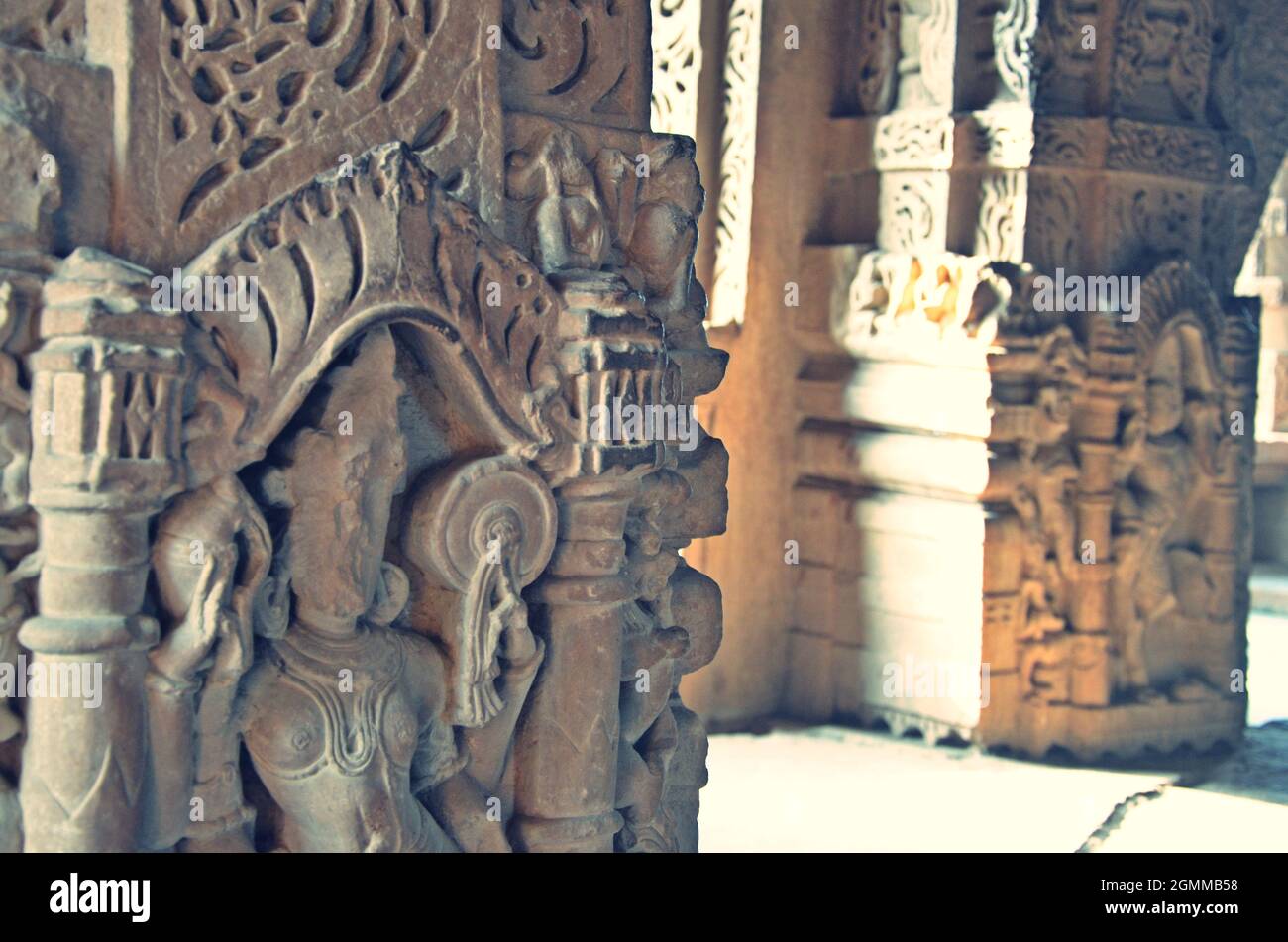 SAS Bahu Tempio, Gwalior madhya pradesh, india Foto Stock