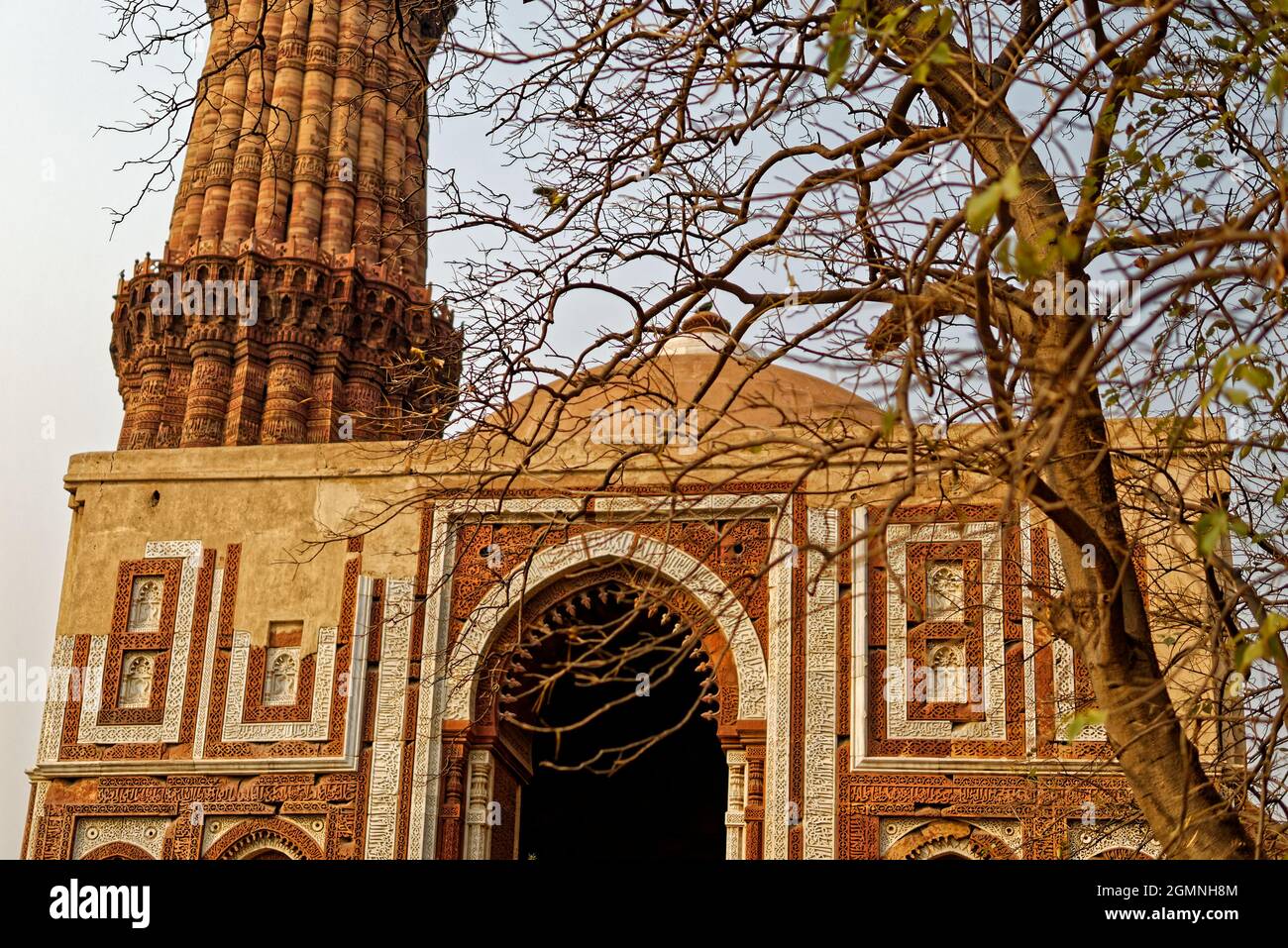 Alai Darwaza, Qutb Minar Complex Foto Stock