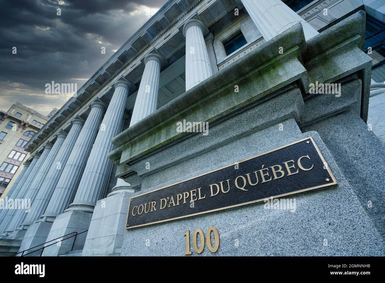 Montreal,Quebec,Canada,Agosto 20, 2021.Quebec Corte di appelli.Mario Beauregard/Alamy News Foto Stock