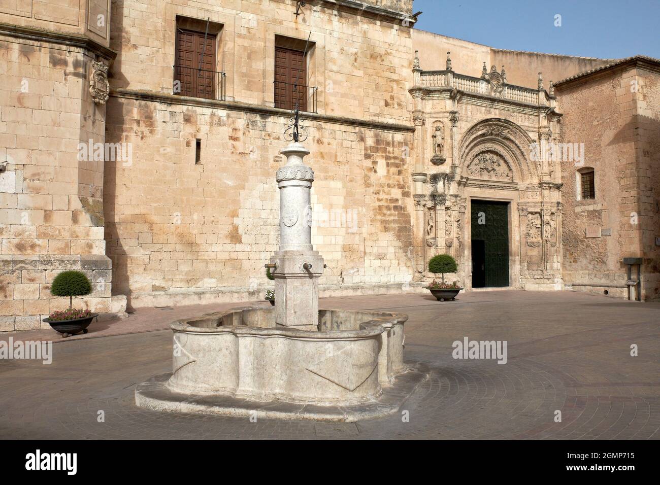 Chiesa di la Asunción. Biar, Alacant. Comunitat Valenciana. Spagna Foto Stock