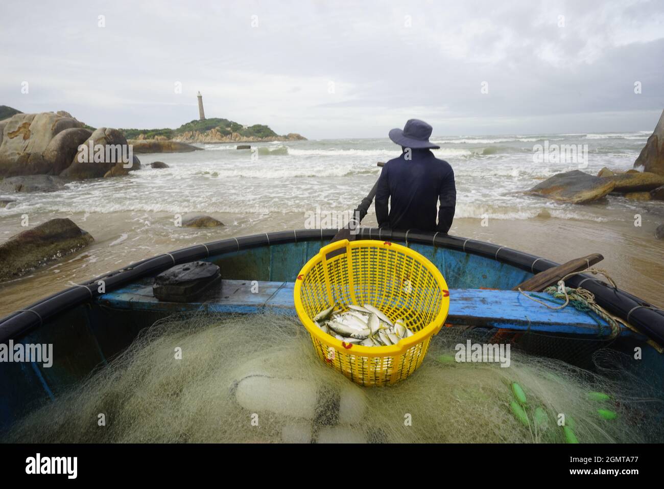 Ke GA spiaggia nella provincia di Binh Thuan Vietnam meridionale Foto Stock