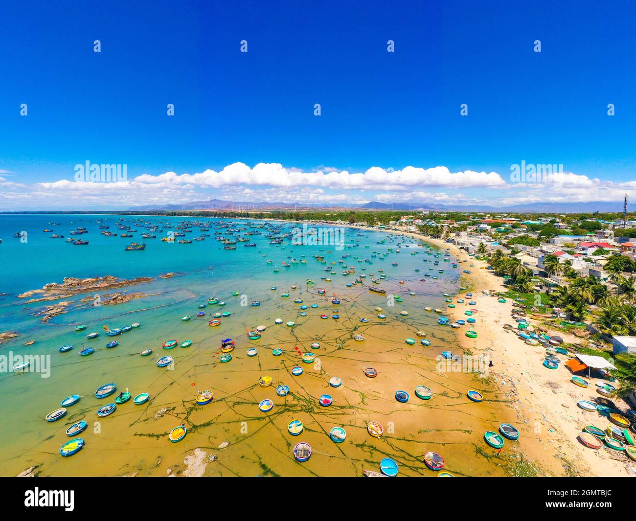 capo la Gan in provincia di Binh Thuan Vietnam Foto Stock