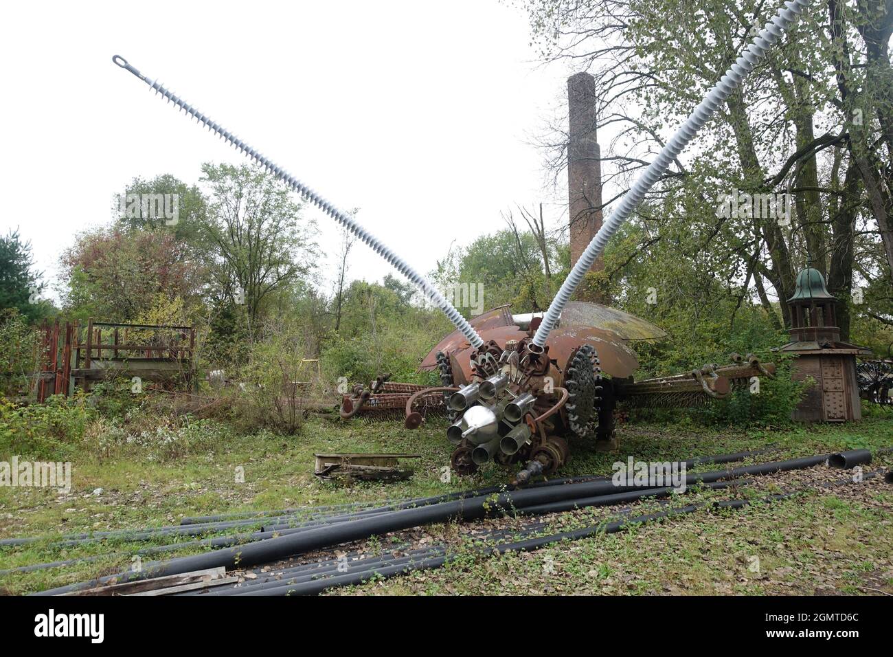 Forevertron del Dott. Evermor Foto Stock