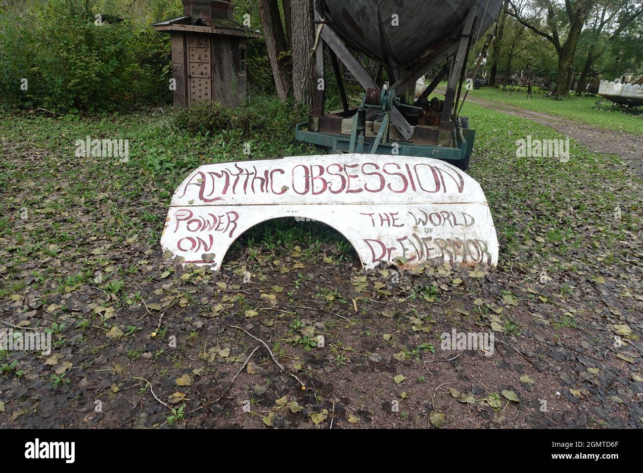 Forevertron del Dott. Evermor Foto Stock