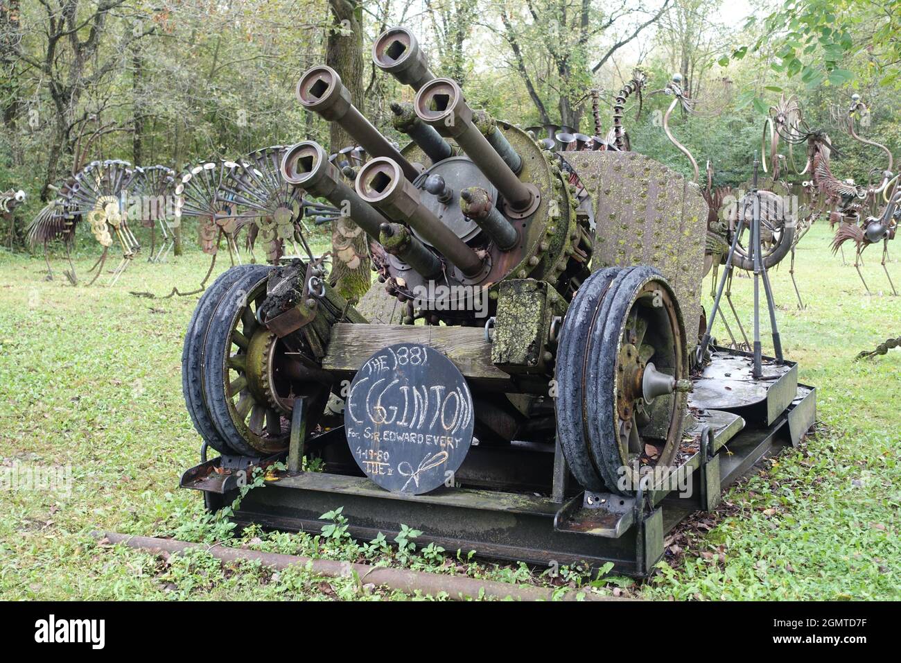 Forevertron del Dott. Evermor Foto Stock