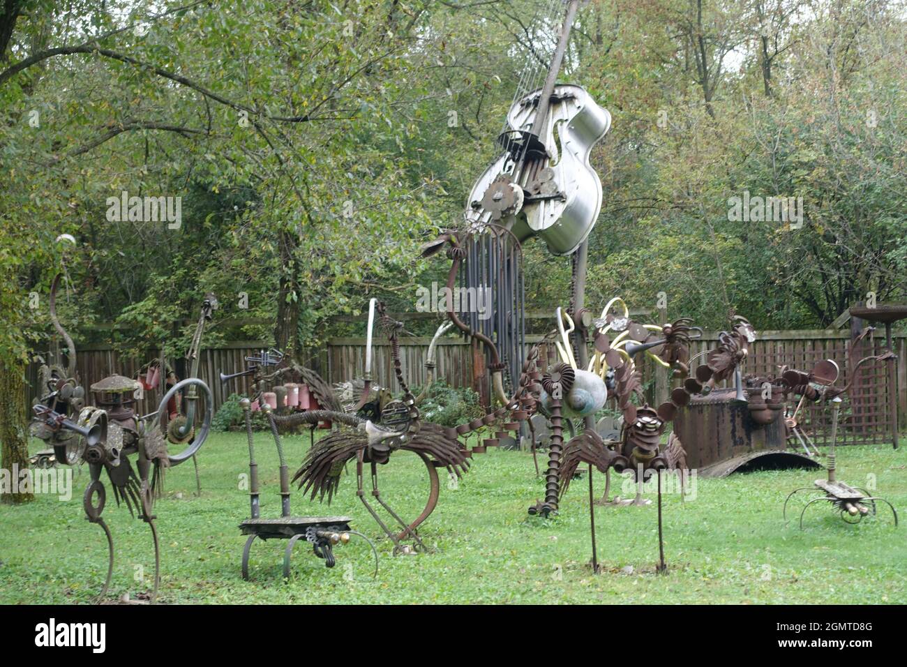 Forevertron del Dott. Evermor Foto Stock