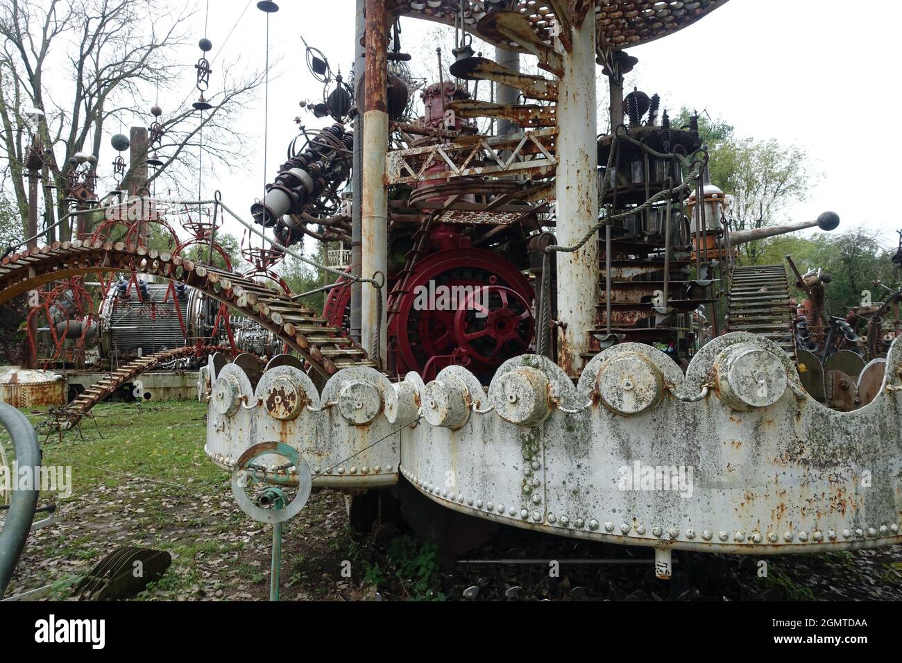 Forevertron del Dott. Evermor Foto Stock