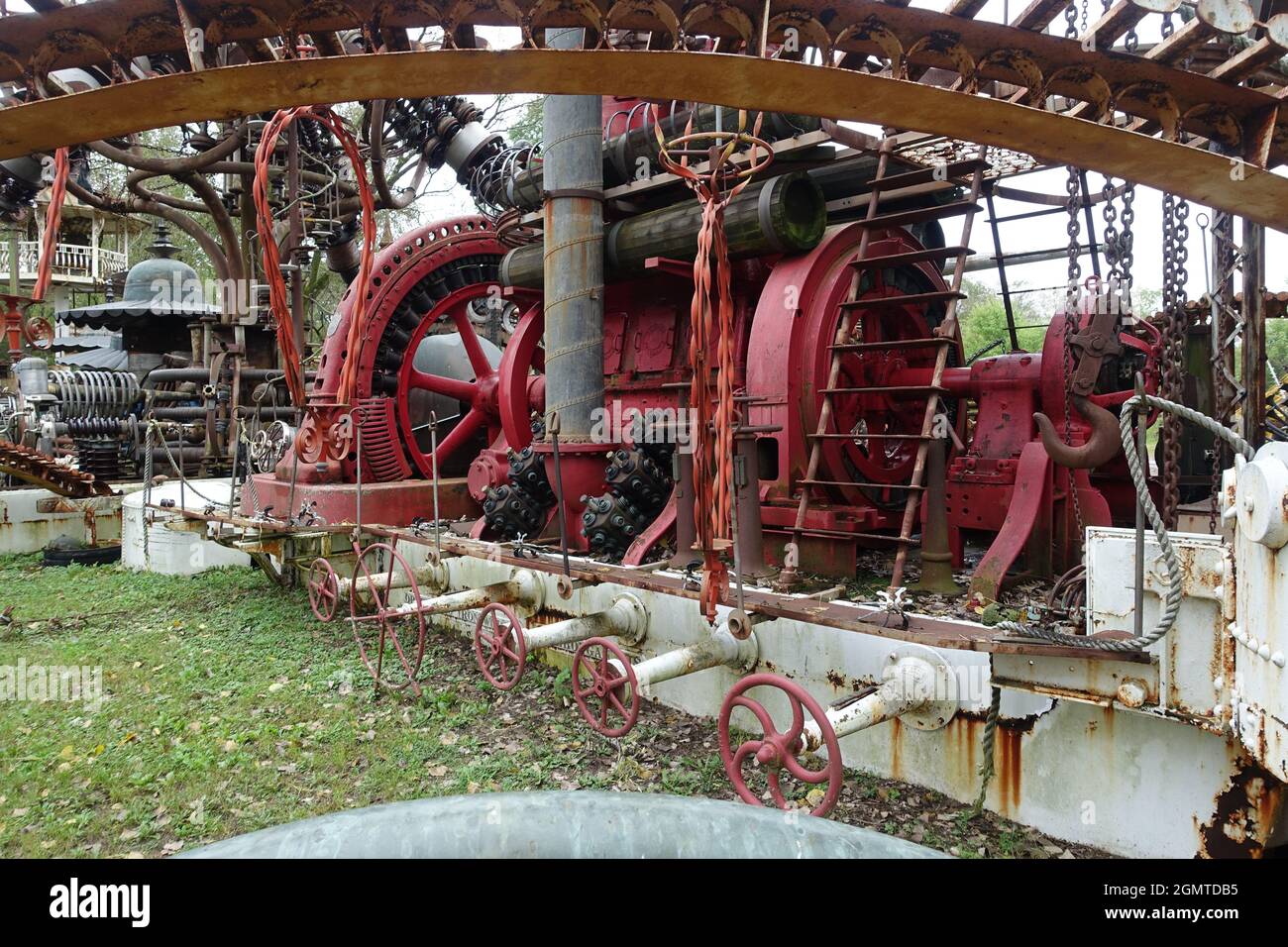 Forevertron del Dott. Evermor Foto Stock
