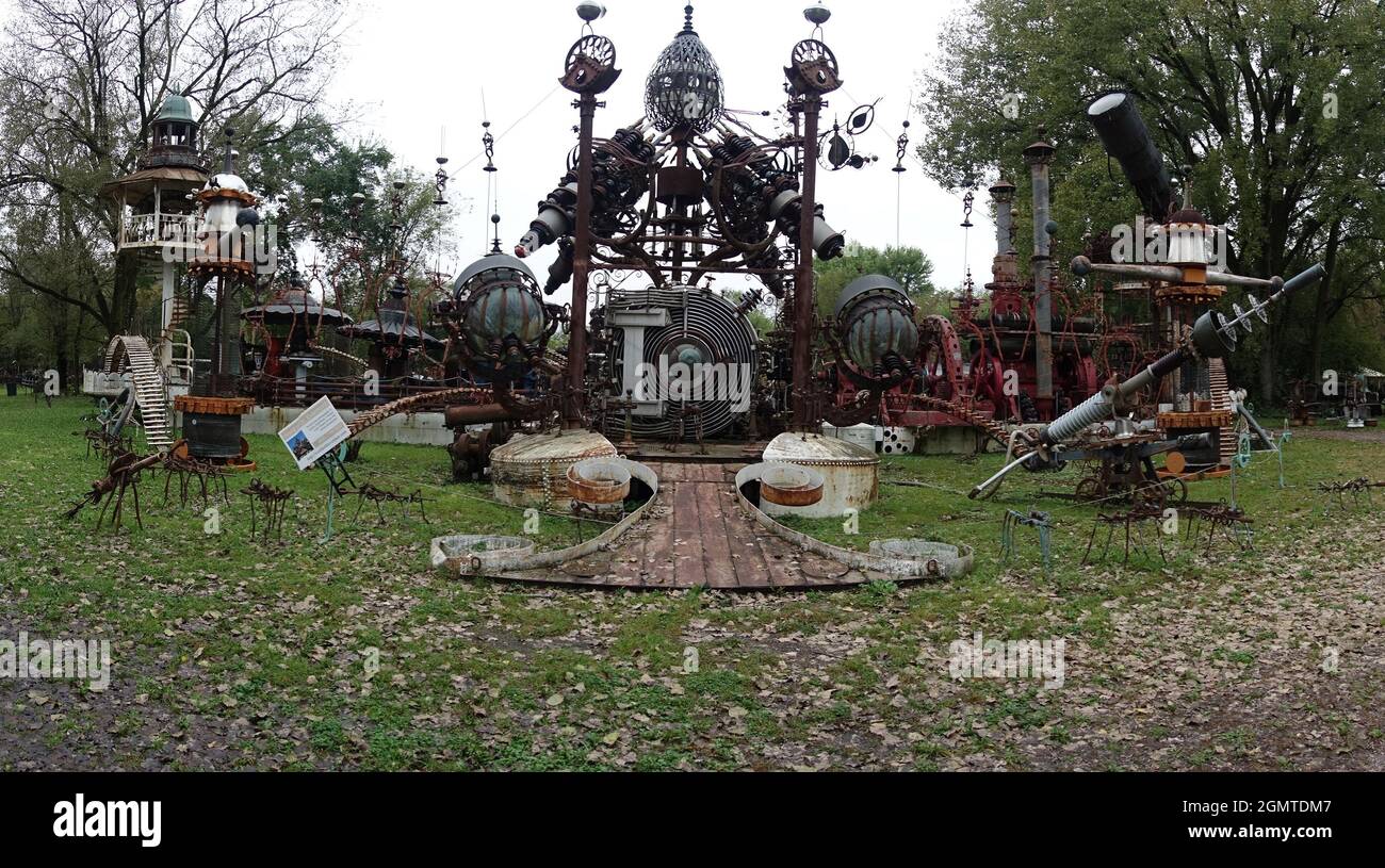 Forevertron del Dott. Evermor Foto Stock